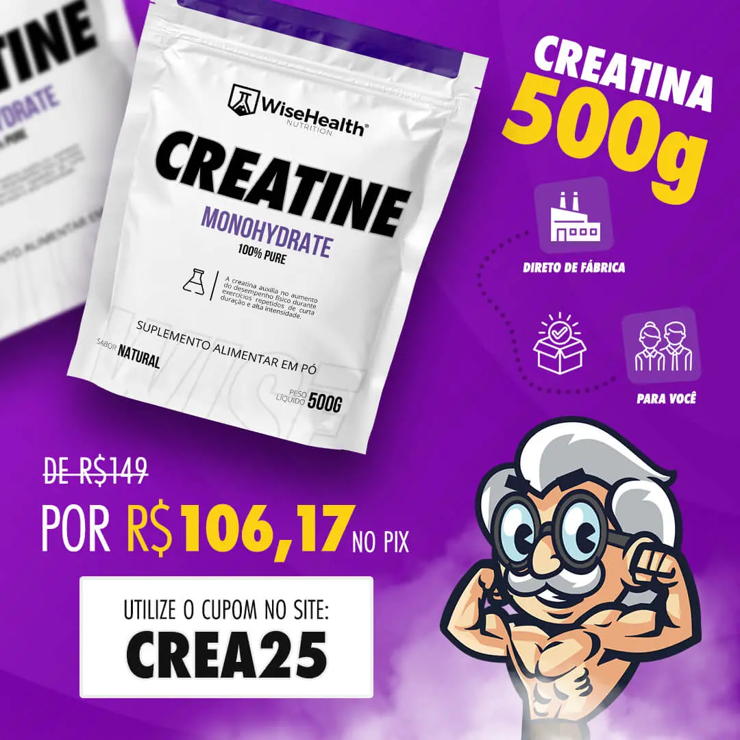 CREATINA WiseHealth 500g